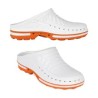 Zapatos CLOG profesional de máximo rendimiento BLANCO/NARANJA (Wock)