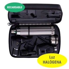 Equipo Diagnóstico Recargable Halógeno 3.5 V oto/oftalmo Coaxial y Convertidor Batería C.  WA97200-C (Welch Allyn)