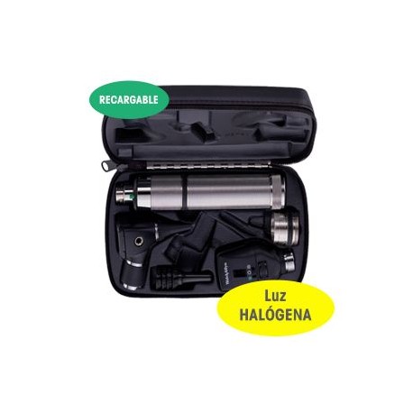 Equipo Diagnóstico Recargable Halógeno 3.5 V oto/oftalmo Coaxial y Convertidor Batería C.  WA97200-C (Welch Allyn)